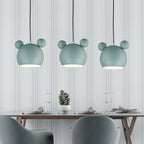 Modern Minimalist Living Room Macaron Iron Droplight