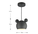 Modern Minimalist Living Room Macaron Iron Droplight