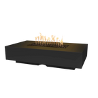 The Outdoor Plus Cabo Linear Fire Pit – GFRC Concrete Low Profile Gas Fire Pit (56" / 66" / 90") – Modern Outdoor Patio Fireplace