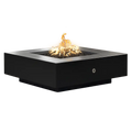 The Outdoor Plus Cabo Square GFRC Concrete Fire Pit – Luxury Outdoor Gas Fire Pit