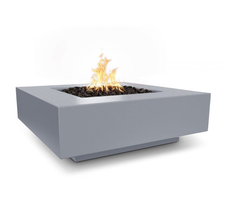 The Outdoor Plus Cabo Square GFRC Concrete Fire Pit – Luxury Outdoor Gas Fire Pit