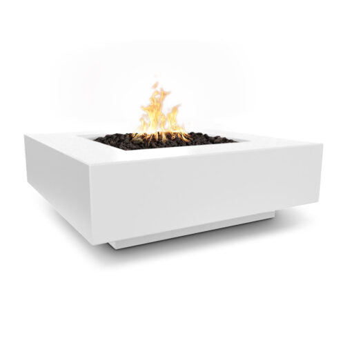 The Outdoor Plus Cabo Square GFRC Concrete Fire Pit – Luxury Outdoor Gas Fire Pit