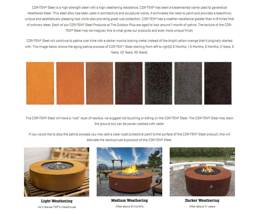 Galaxy Fire Sculpture by The Outdoor Plus - Stylish Heater