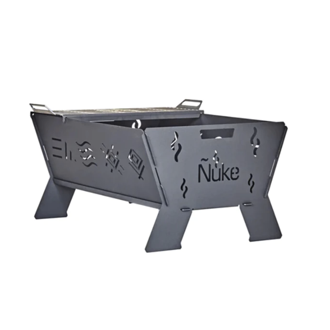 Nuke Huapi 70 Portable Argentine Wood Fire Firepit /Grill