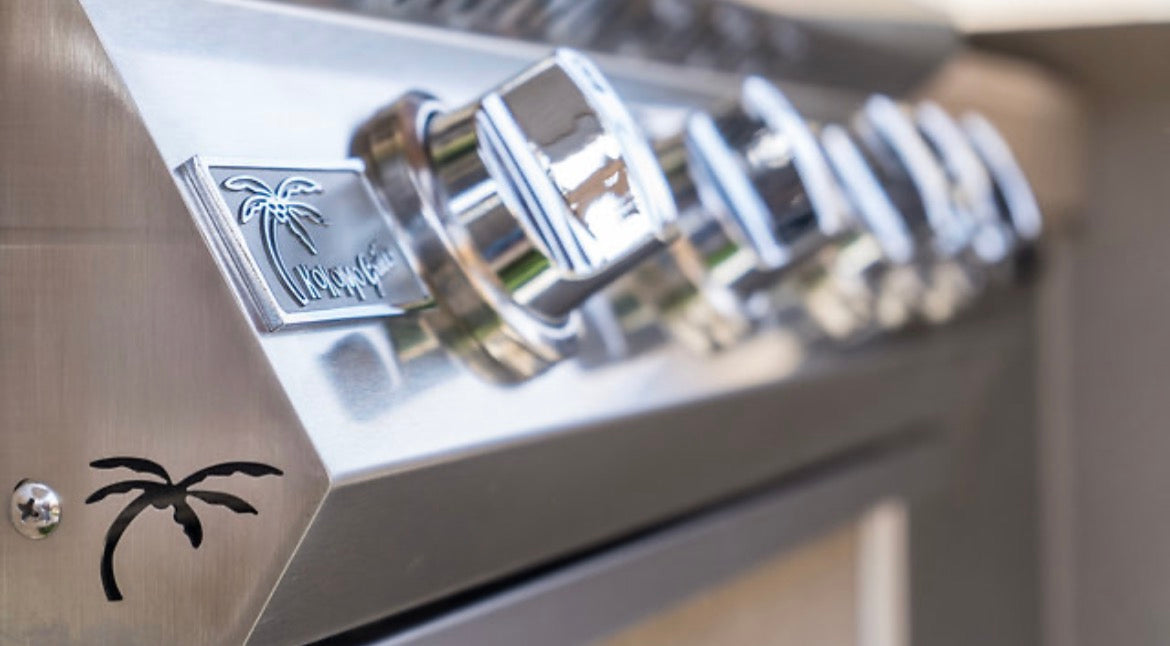 KoKoMo 40" Built-In 5 Burner Gas Grill with Infrared Back Burner – 920 sq. in. 304 Stainless Steel Outdoor Kitchen BBQ, 72,000 BTU