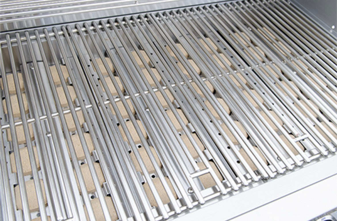 KoKoMo 40" Built-In 5 Burner Gas Grill with Infrared Back Burner – 920 sq. in. 304 Stainless Steel Outdoor Kitchen BBQ, 72,000 BTU