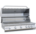 KoKoMo 40" Built-In 5 Burner Gas Grill with Infrared Back Burner – 920 sq. in. 304 Stainless Steel Outdoor Kitchen BBQ, 72,000 BTU