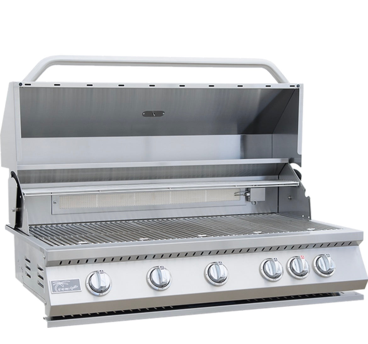 KoKoMo 40" Built-In 5 Burner Gas Grill with Infrared Back Burner – 920 sq. in. 304 Stainless Steel Outdoor Kitchen BBQ, 72,000 BTU