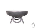 Ohio Flame Liberty American Fire Pit – Heavy-Duty Carbon Steel Outdoor Fire Bowl with Patina Finish & Lifetime Warranty
