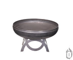 Ohio Flame Liberty American Fire Pit – Heavy-Duty Carbon Steel Outdoor Fire Bowl with Patina Finish & Lifetime Warranty