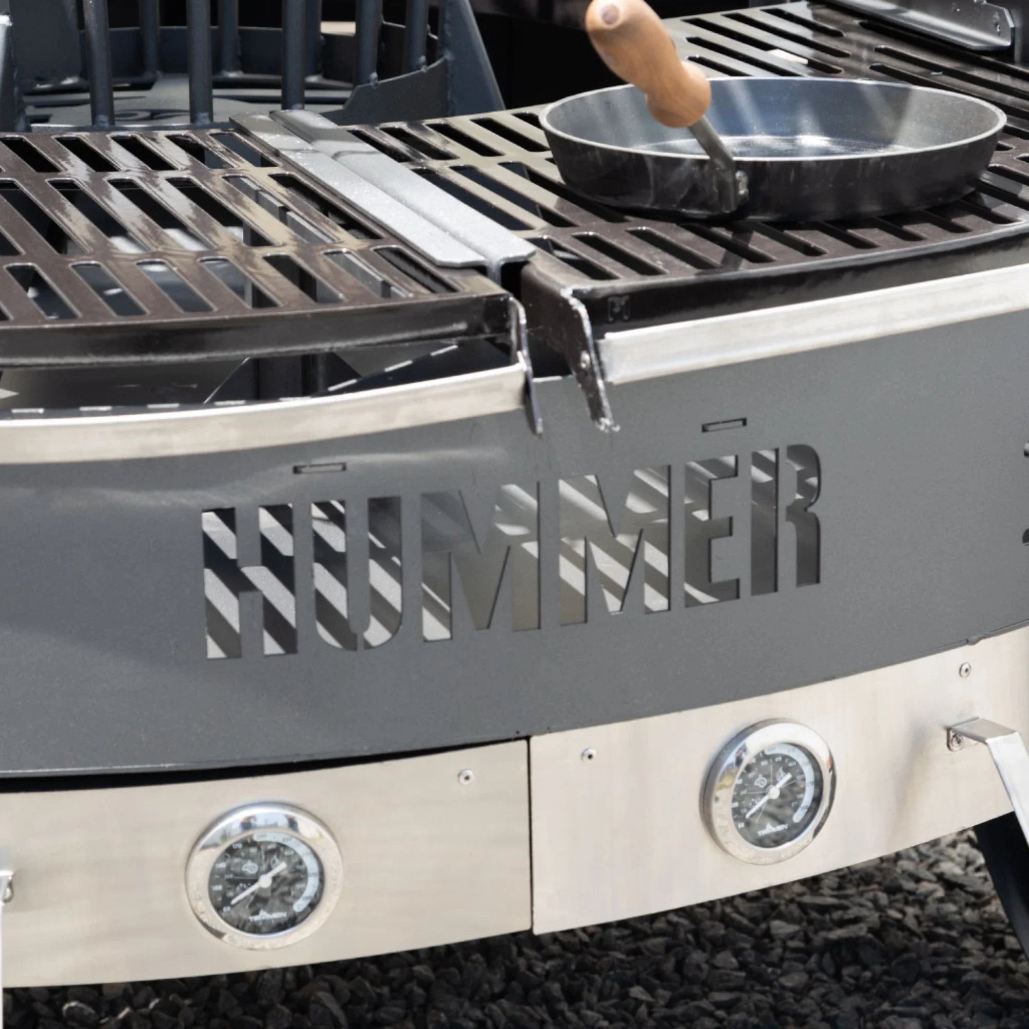 Tromen Hummer Firepit Open Fire Argentine Mega Grill with Oven