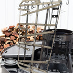 Tromen Hummer Firepit Open Fire Argentine Mega Grill with Oven