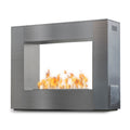 The Outdoor Plus Williams Stainless Steel Outdoor Gas Fireplace – Match Lit, Natural Gas or Propane, LC & CSA Certified, Made in USA