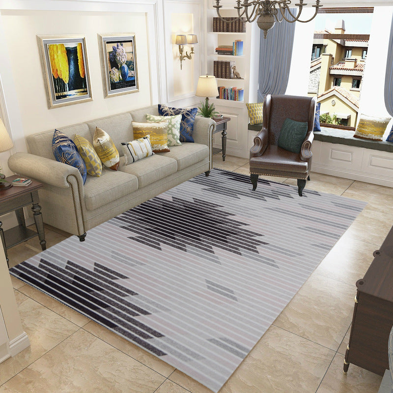 Minimalist Style Rug Living Room Modern Geometry