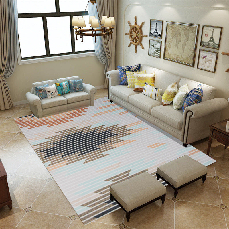 Minimalist Style Rug Living Room Modern Geometry