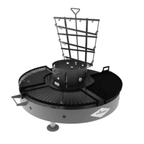 Tromen Duomo Firepit Open Fire Argentine Grill