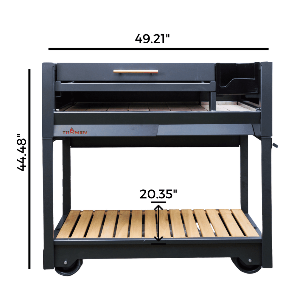 Tromen Gaucha Freestanding Argentine Charcoal Grill